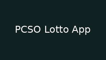PCSO Lotto App Mockup