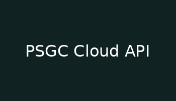 PSGC Cloud API Mockup
