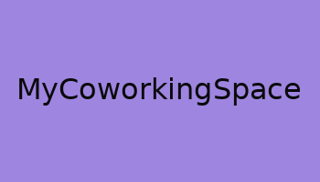 MyCoworkingSpace Mockup